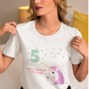 Search for unicorn birthday tshirts Gold