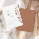 Search for fall leaves save the dates Simple