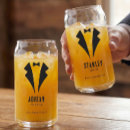 Search for groomsmen beer glasses Masculine