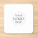 Search for company logo coasters Simple