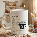 Search for special day mugs Thank you dad