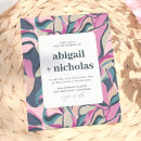 Search for colour block invitations Retro