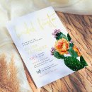 Search for spanish bridal shower invitations Cactus