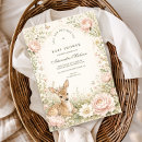Search for deer invitations Blush pink floral