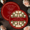 Search for gothic rehearsal dinner invitations Floral