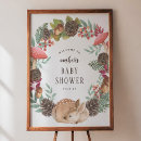 Search for winter baby shower welcome signs Animals