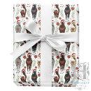 Search for christmas horse wrapping paper Equine
