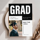 Search for unique graduation postcards Black and white