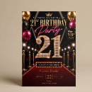 Search for red carpet birthday invitations Glamourous
