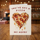 Search for funny pizza cards I love you