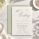 Search for pistachio green wedding invitations Bride