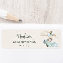 Search for airplane baby shower return address labels Mother to be