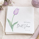 Search for bridal luncheon napkins Watercolor