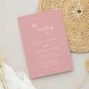 Search for dusty rose wedding invitations Formal