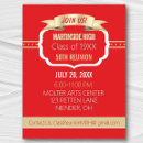 Search for class reunion postcards Red