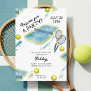 Search for tennis birthday invitations Sports birthday party