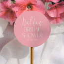 Search for ornate bridal shower stickers Pink