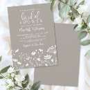 Search for wildflowers bridal shower invitations Bride