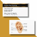 Search for audiologist business cards Audiology