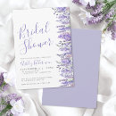 Search for purple bridal shower invitations Love is in bloom