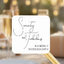 Search for 70th birthday stickers Black white