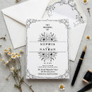 Search for vintage wildflower wedding invitations Elegant