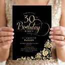 Search for stylish 30th birthday invitations Script
