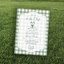 Search for golf country club invitations Sage green