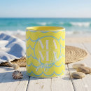 Search for blue and yellow mugs Mother