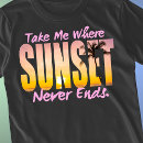Search for sunset tshirts Palm tree
