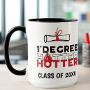 Search for graduate degree mugs One degree hotter