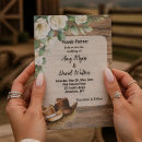 Search for western cowboy wedding invitations Country