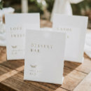 Search for dessert tabletop signs Elegant