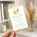 Search for lemon shower invitations Citrus lemons