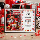 Search for flame party fire invitations For kids
