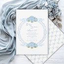 Search for hydrangea baby shower invitations Blue hydrangeas