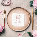 Search for floral baby shower napkins Garden party