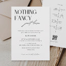 Search for micro wedding invitations Nothing fancy just love