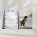 Search for royal blue butterfly invitations Vintage