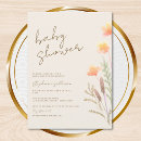 Search for wildflower baby shower Boho chic