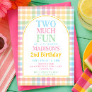 Search for much invitations Two much fun