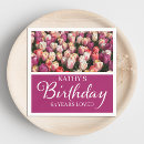 Search for 65th birthday napkins Elegant