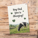 Search for cow fathers day cards For him