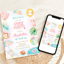 Search for water park party invitations Girl