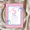 Search for some bunny is turning 1 invitations Baby girl