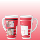 Search for black and red striped mugs White