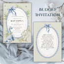 Search for book baby shower invitations Sage green