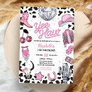 Search for nashville invitations Pink western party