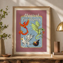 Search for magical creatures posters Hogwarts