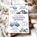 Search for police kids birthday invitations Boy